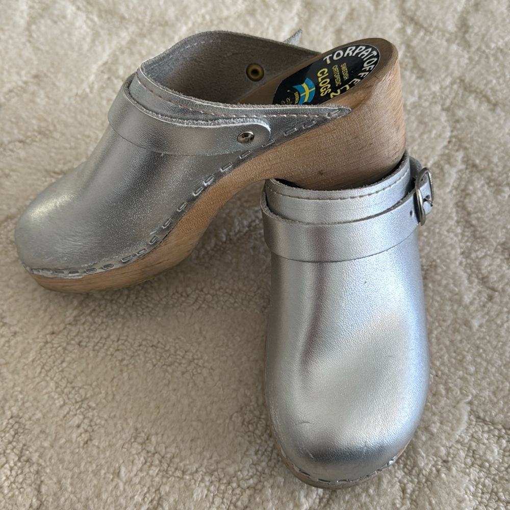 Torpatoffeln authentic clogs size 32 - US 2